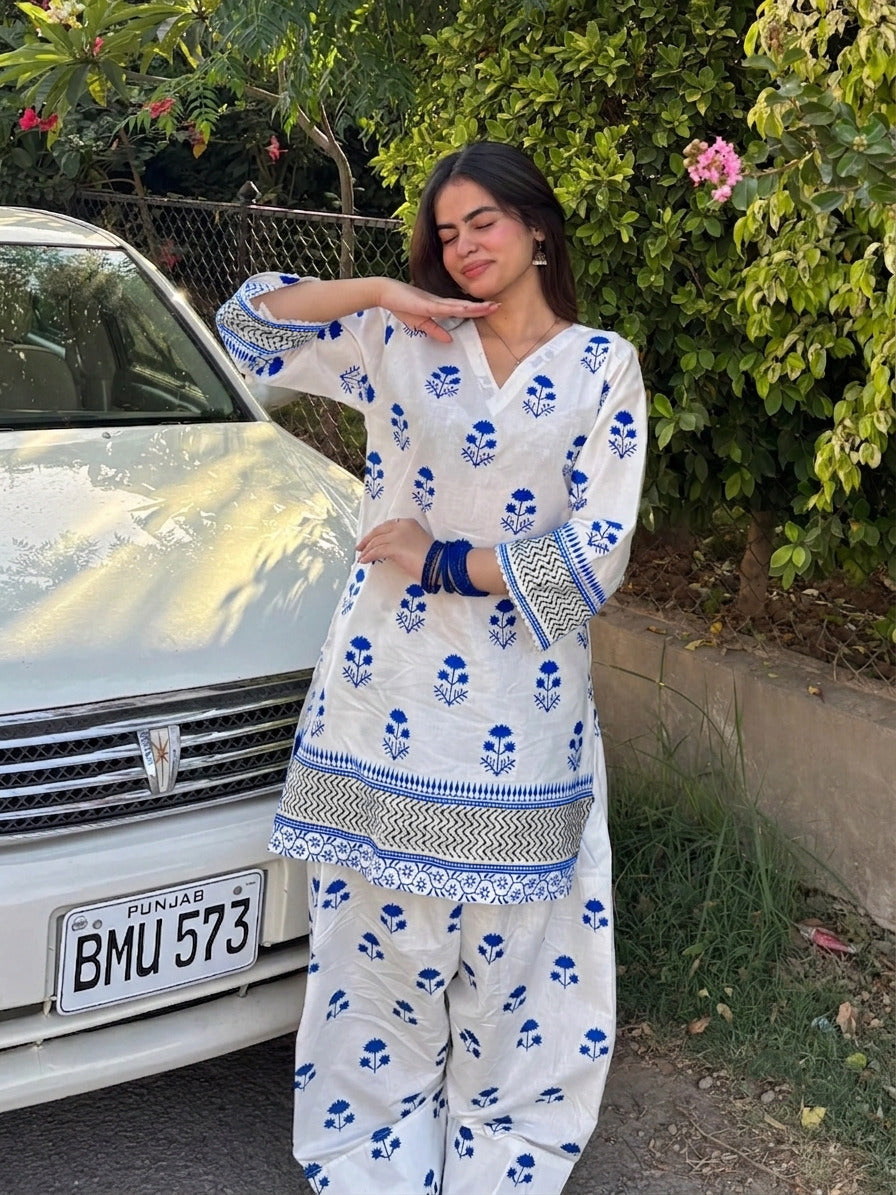 Blueberry 2-Piece Co-ord Set