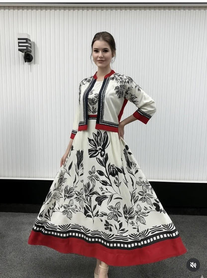 Haseena 2-Piece Maxy and Coat Set