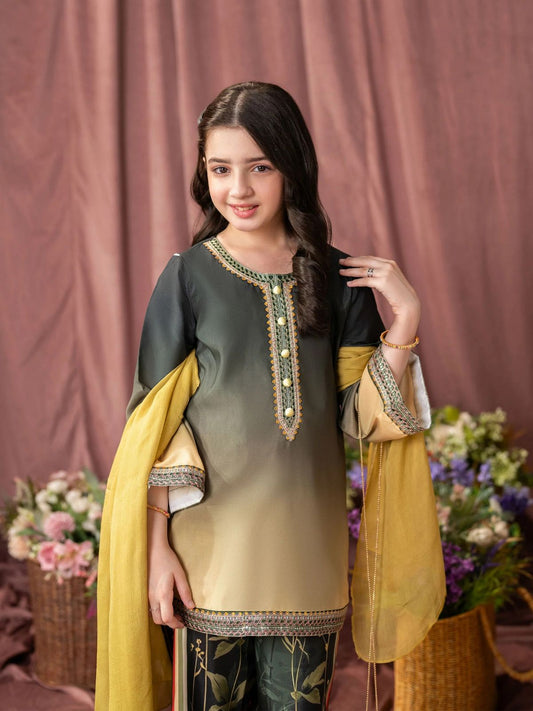 Rang-e-Noor 3-Piece Kids Suit