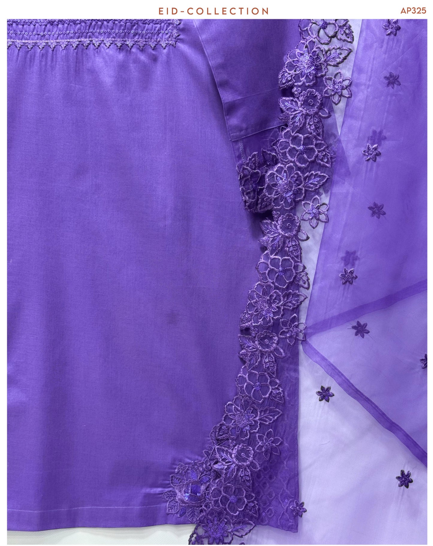 Aab-e-Rang 3-Piece Embroidered Suit