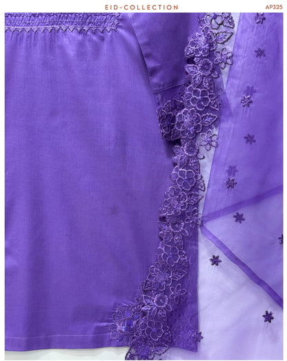 Aab-e-Rang 3-Piece Embroidered Suit