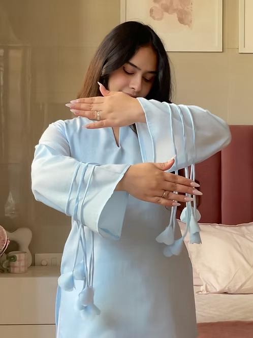 Rose 3-Piece With Farshi Shalwar