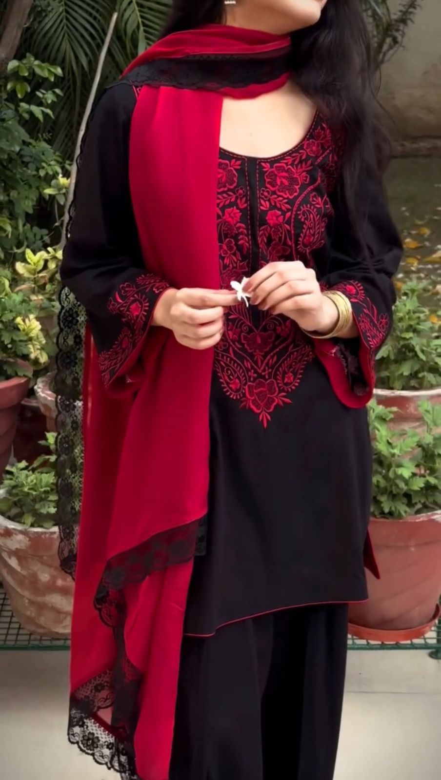 Nayab 3-Piece Embroidered Suit