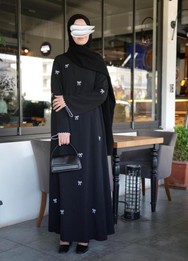 Bow Abaya With Stoller