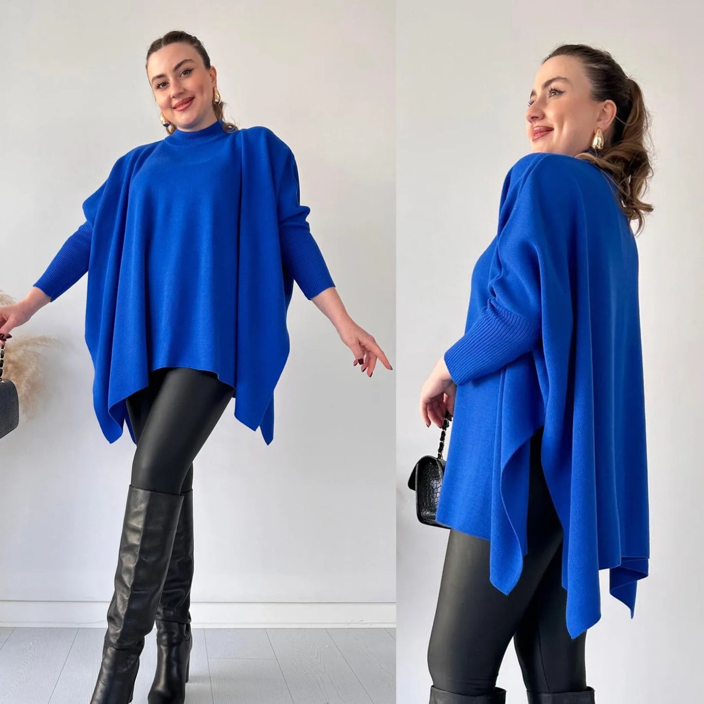 Libaas-e-Garam Bat-wing Poncho