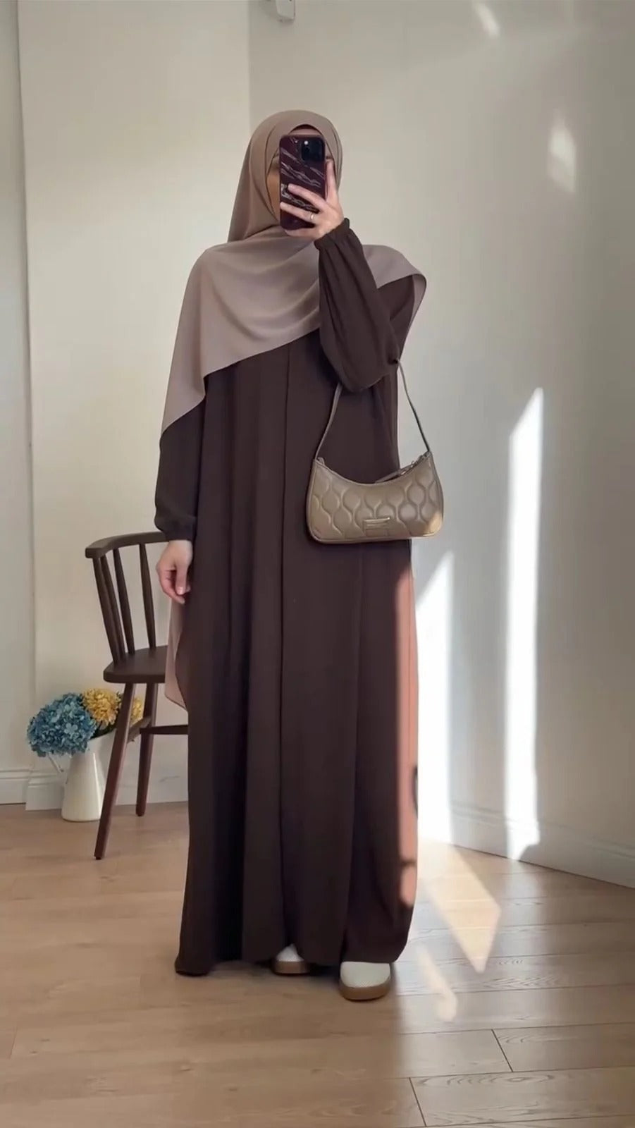 Modest Abaya with Stoller