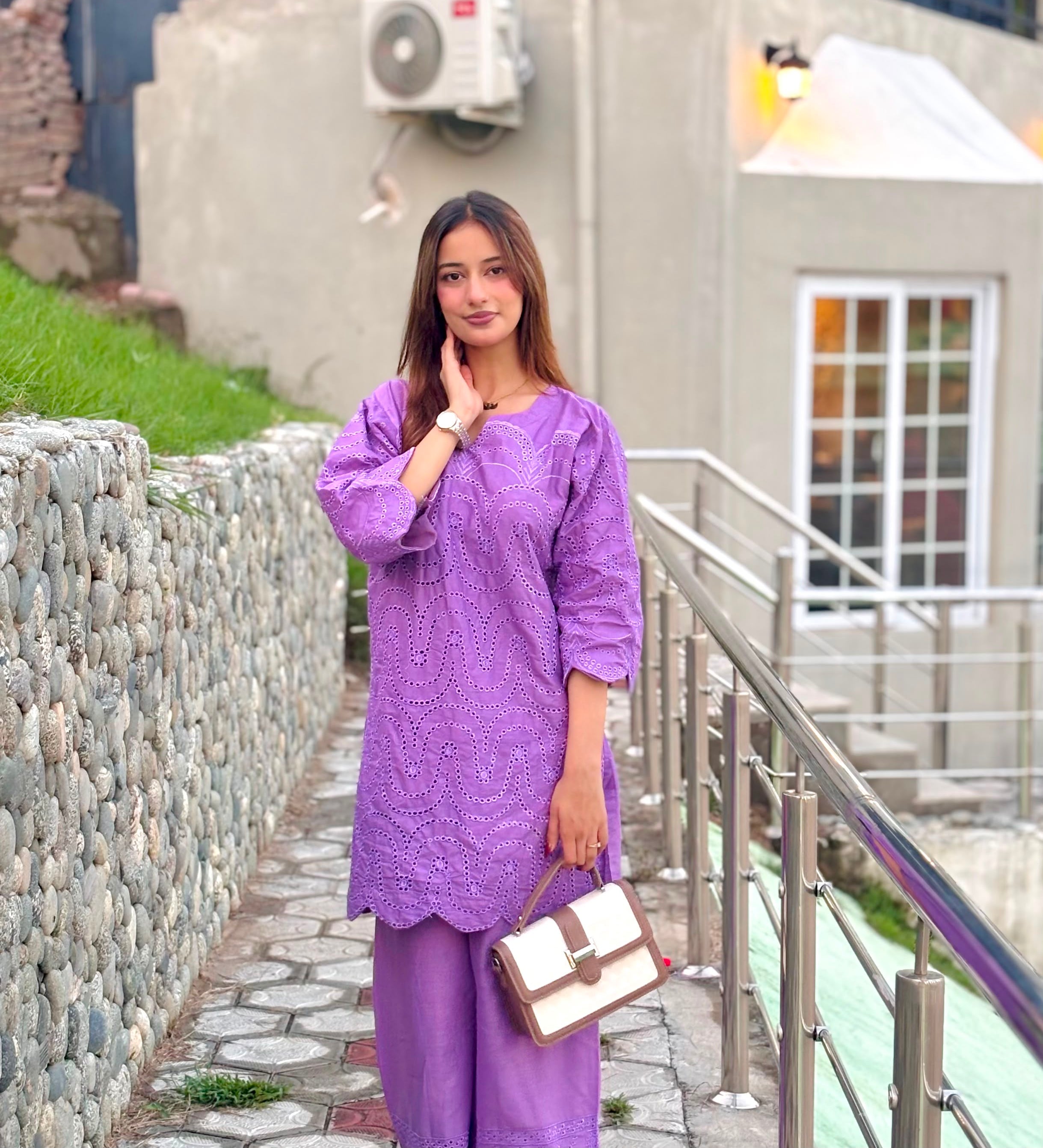 Mahrose 2-Piece Chikankari Suit