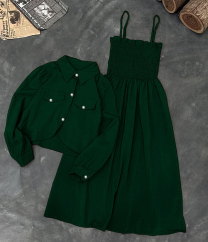 Zeenah Western Coat and Romper