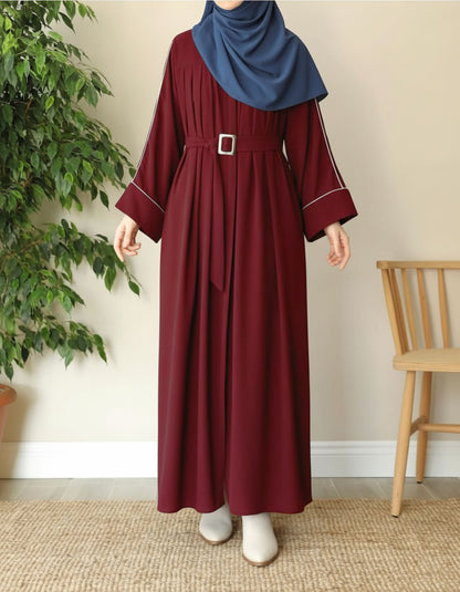 Nazhat Abaya with Belt & Stoller