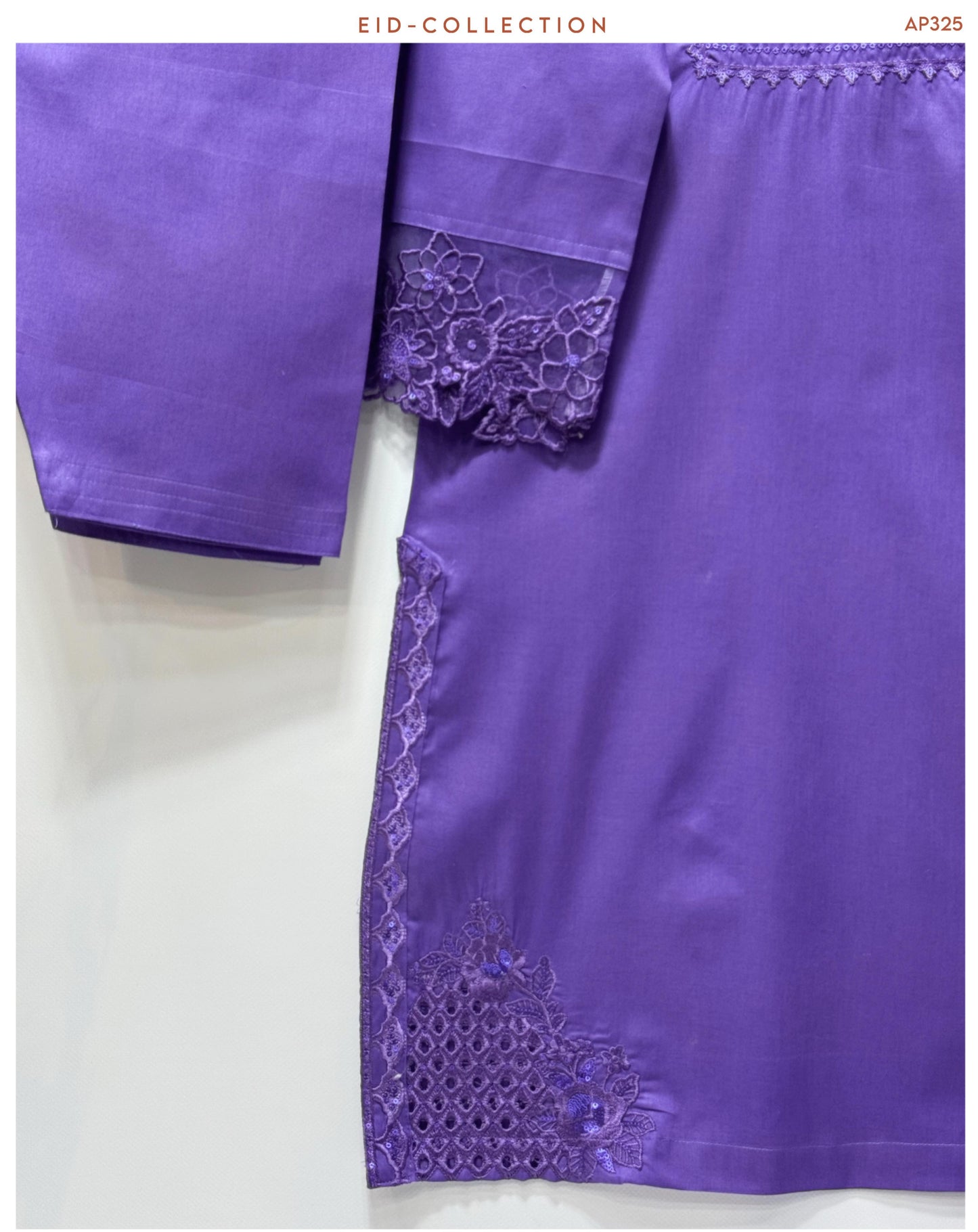 Aab-e-Rang 3-Piece Embroidered Suit