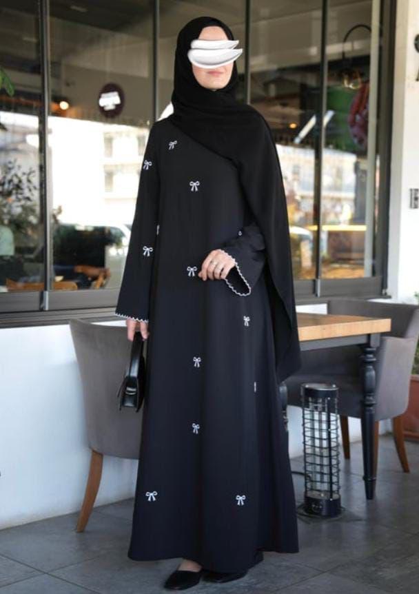 Bow Abaya With Stoller