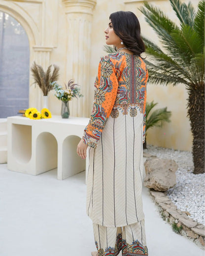 Naaz-e-Rukhsar 2-Piece Kurta & Trouser Set