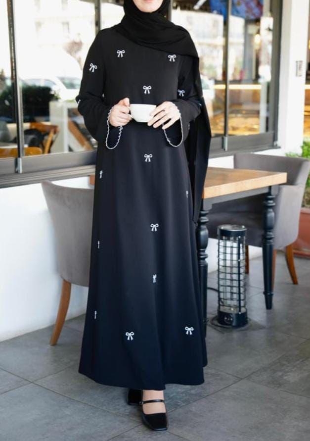 Bow Abaya With Stoller