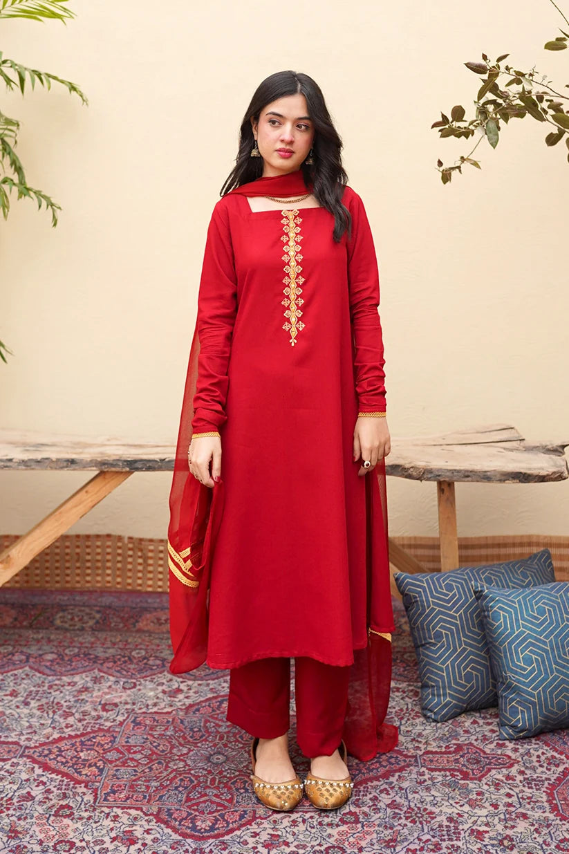 Anarkali 3-Piece Suit