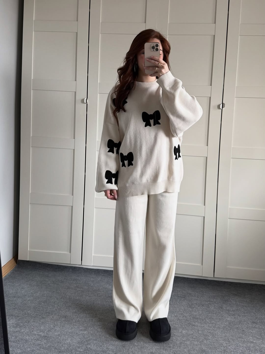Bow 2-Piece Winter Co-ord Set