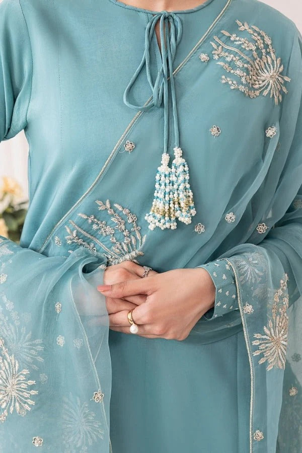 Heer 3-Piece Embroidered Suit