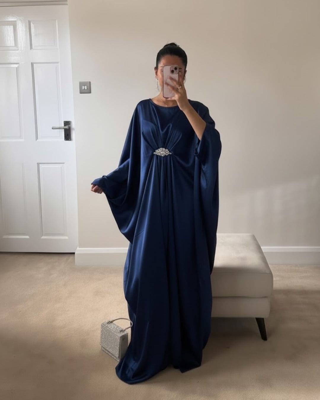 Hinaz Silk Kaftan