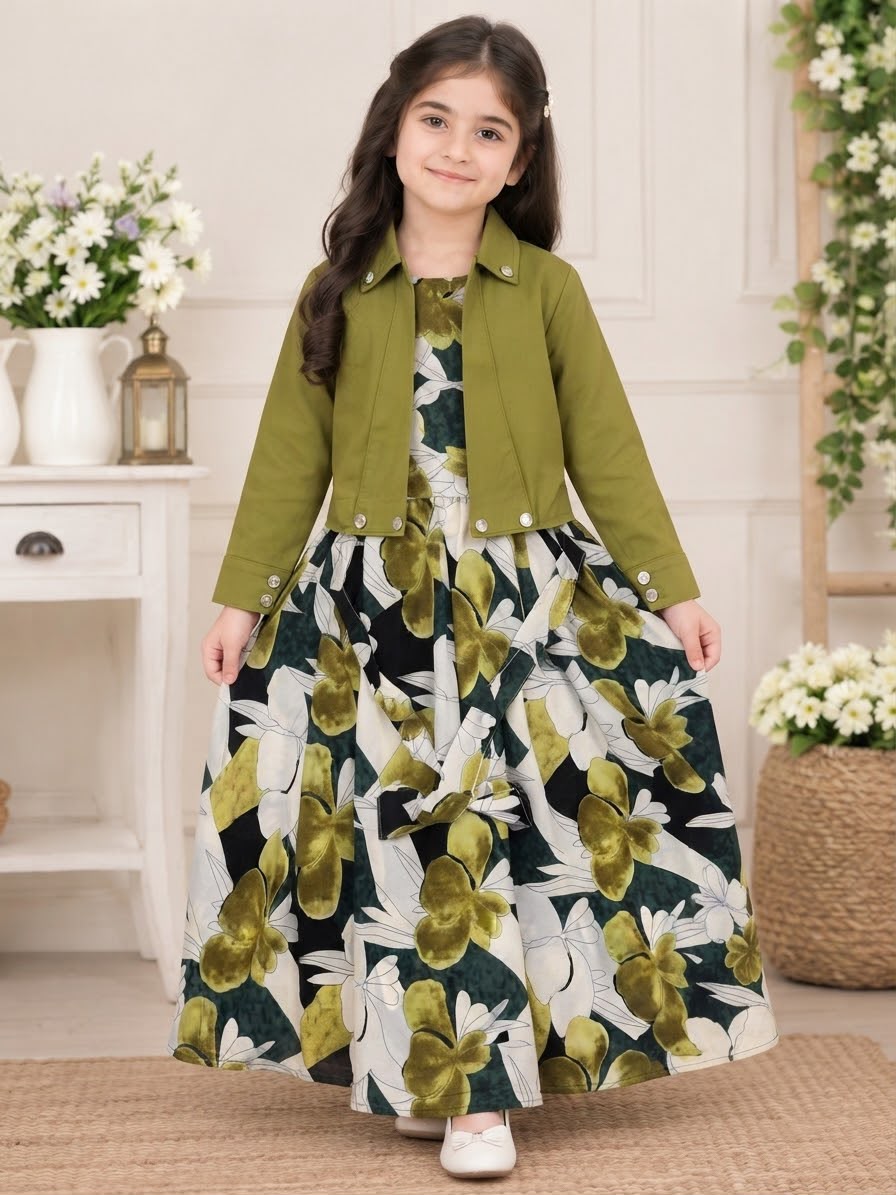 Ayra kids 2-Piece Coat & Maxi