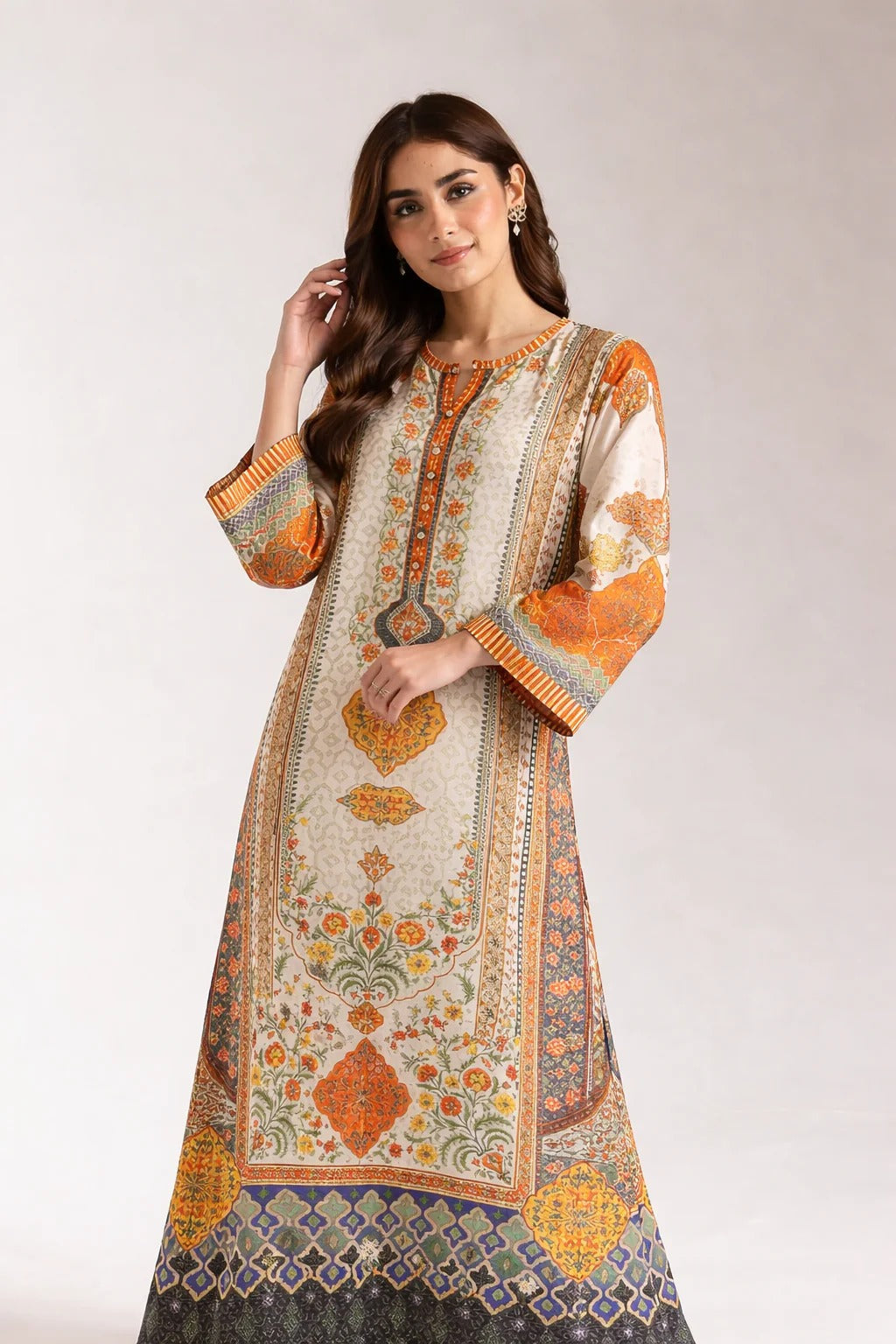 Husna 2-Piece Kurta & Trouser Set