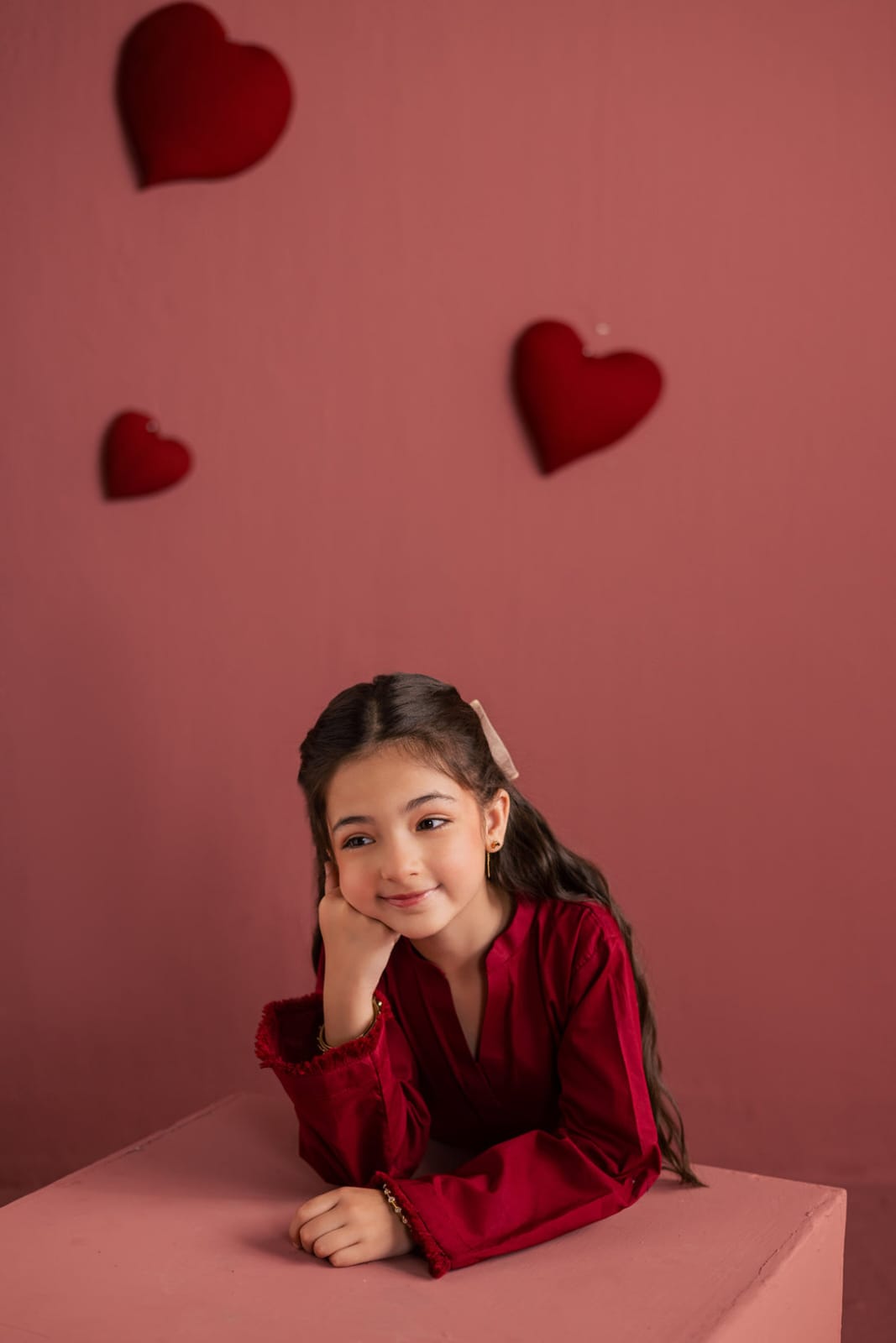Kids Sweet Heart 2-Piece Co-ord Set