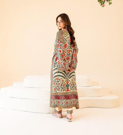Apsaraa 2-Piece Kurta and Trouser Set