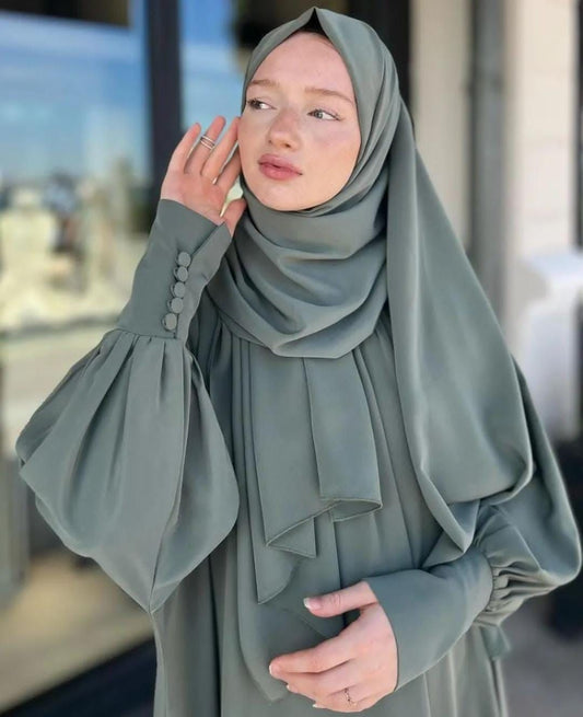 Zarqaa Abaya with Stoller