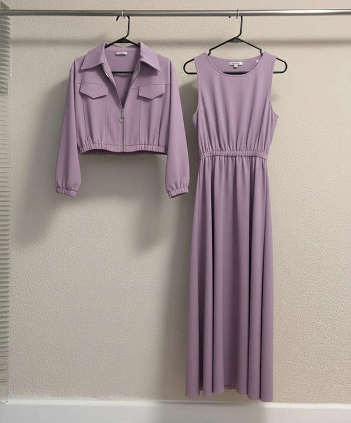 Naqoosh-e-Husn Winter Fleece Coat & Maxy