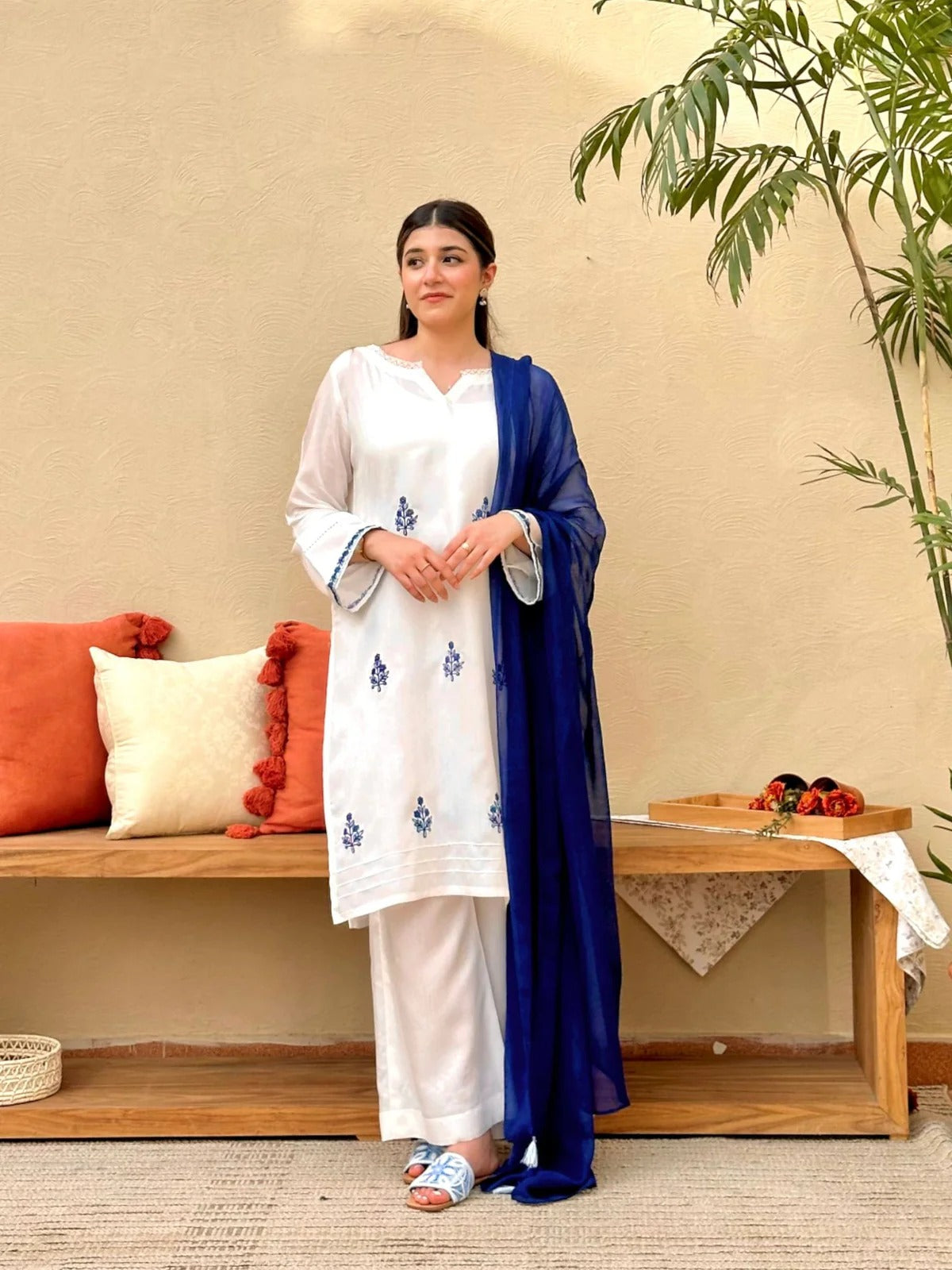Hazel Blue 3-Piece Suit
