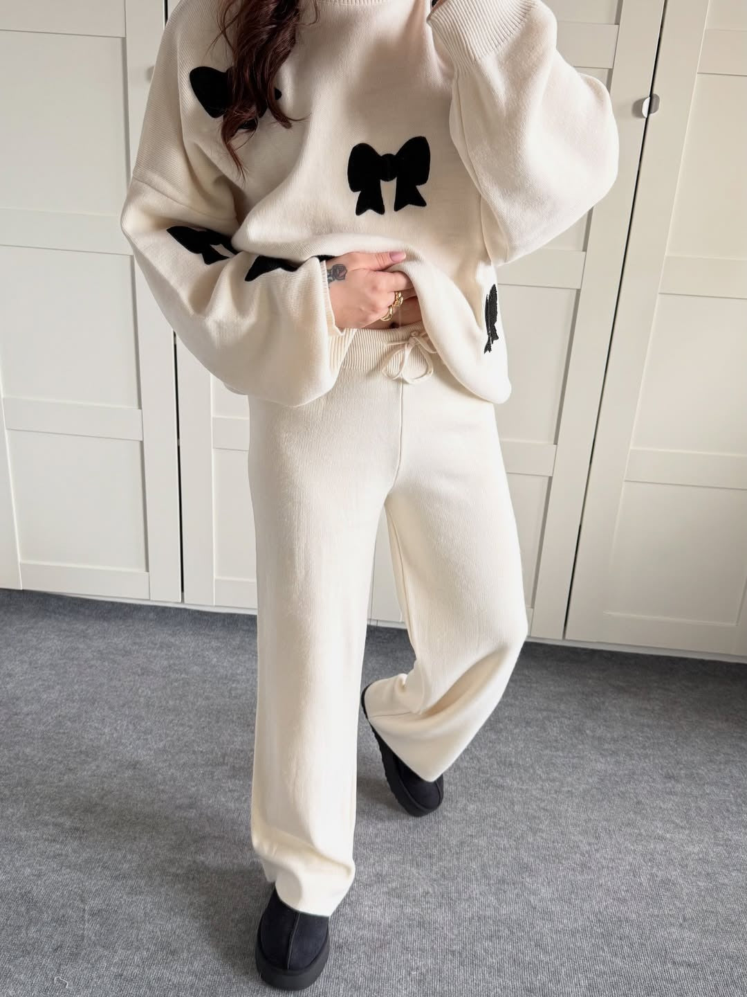 Bow 2-Piece Winter Co-ord Set