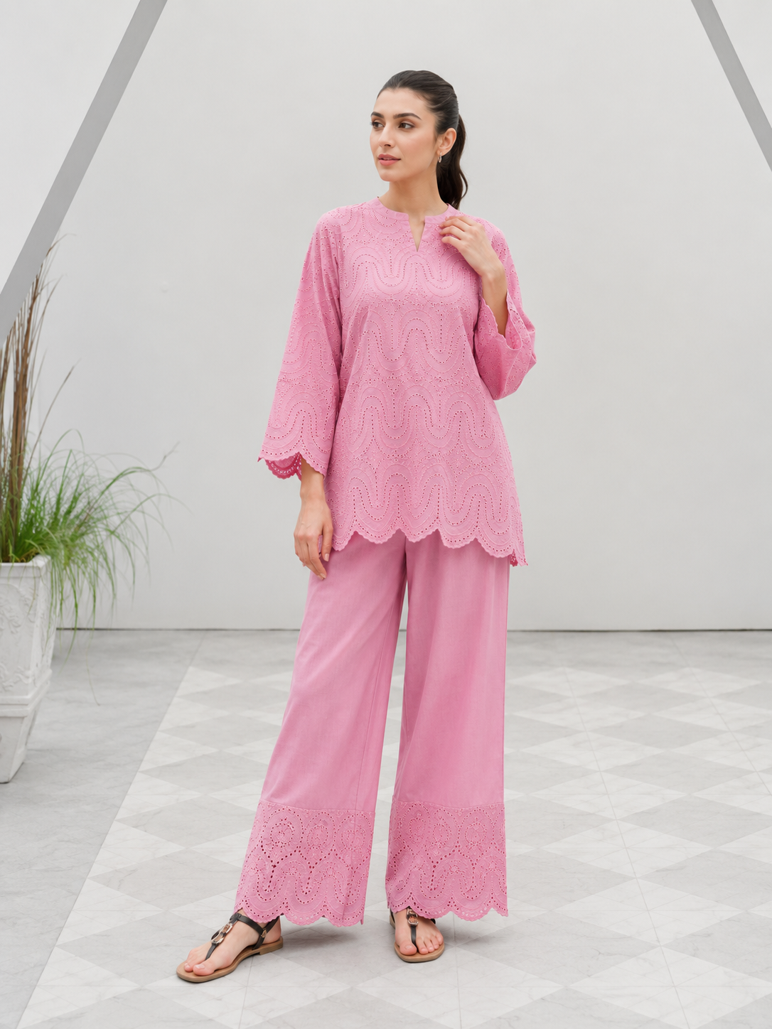 Mahrose 2-Piece Chikankari Suit