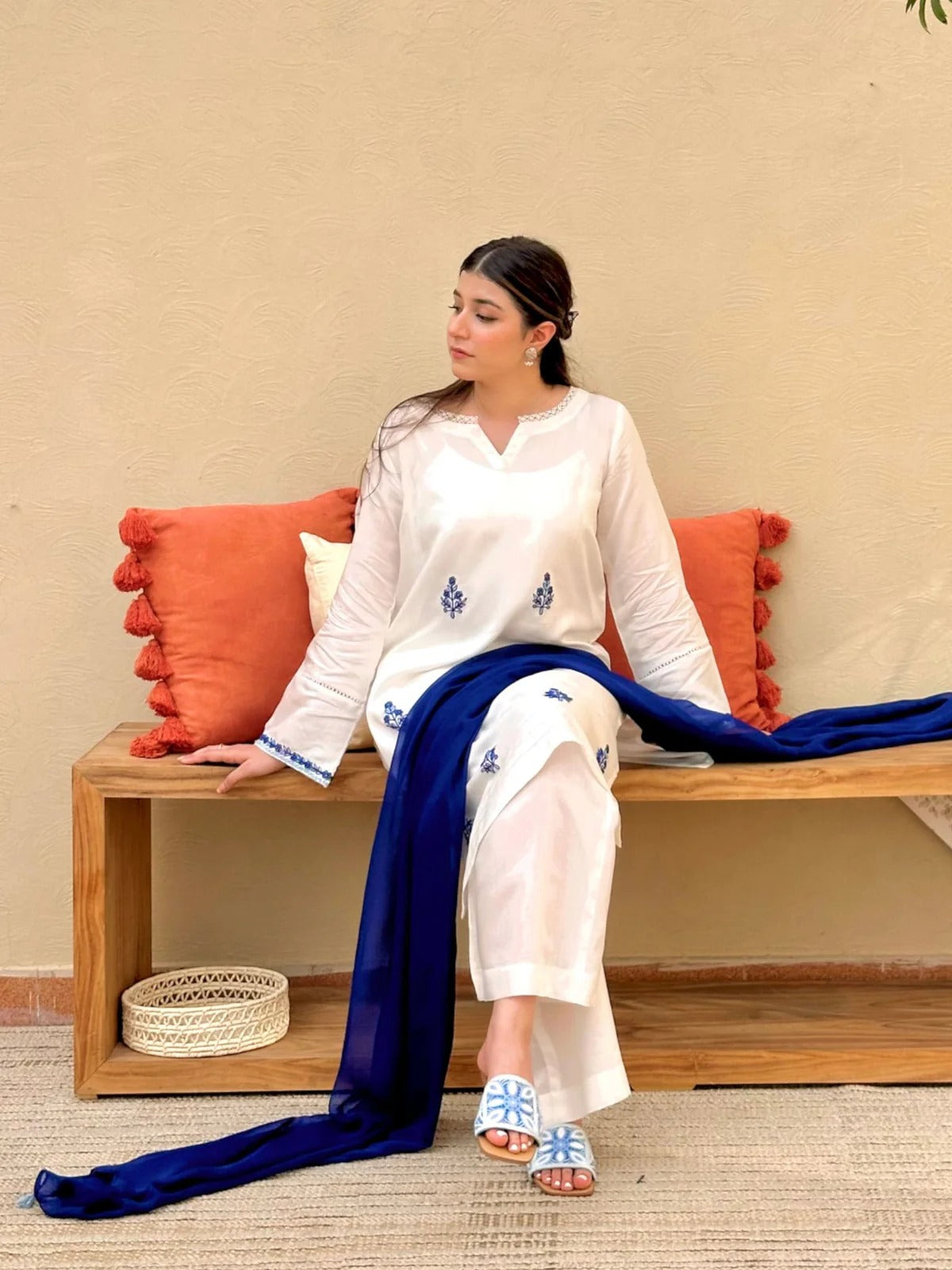 Hazel Blue 3-Piece Suit