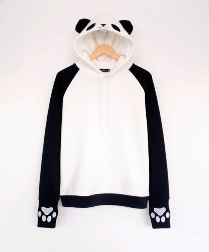 Panda Fleece Hoodie