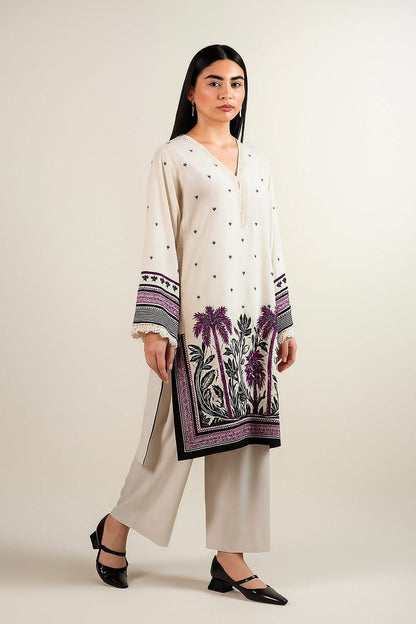 Zauq-e-Rang 2-Piece Kurta & Trouser Set