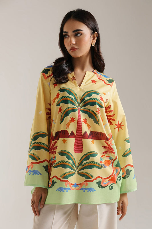 Rang-e-Bahar Lawn Kurti - Five Designs