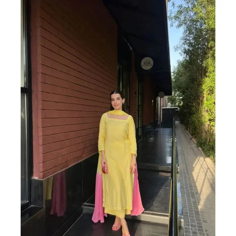 Lemon Blush 3-Piece Suit