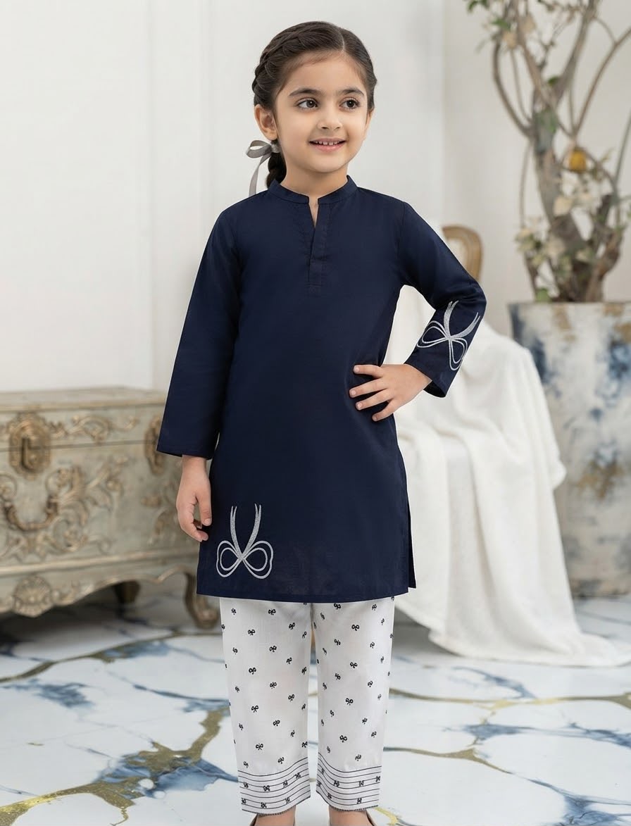 Kids Bow Farshi 2-Piece Suit