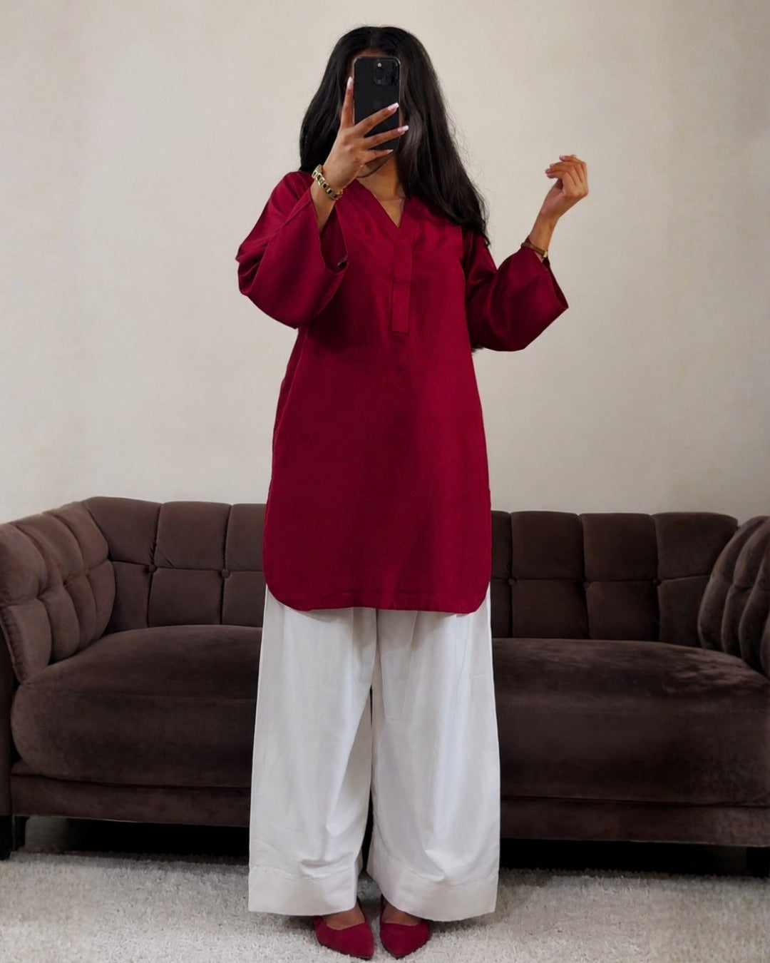 Blossom 2-Piece Farshi Shalwar Suit