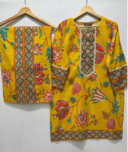 Nazakat Khaddar 2-Piece Shirt & Trouser Set