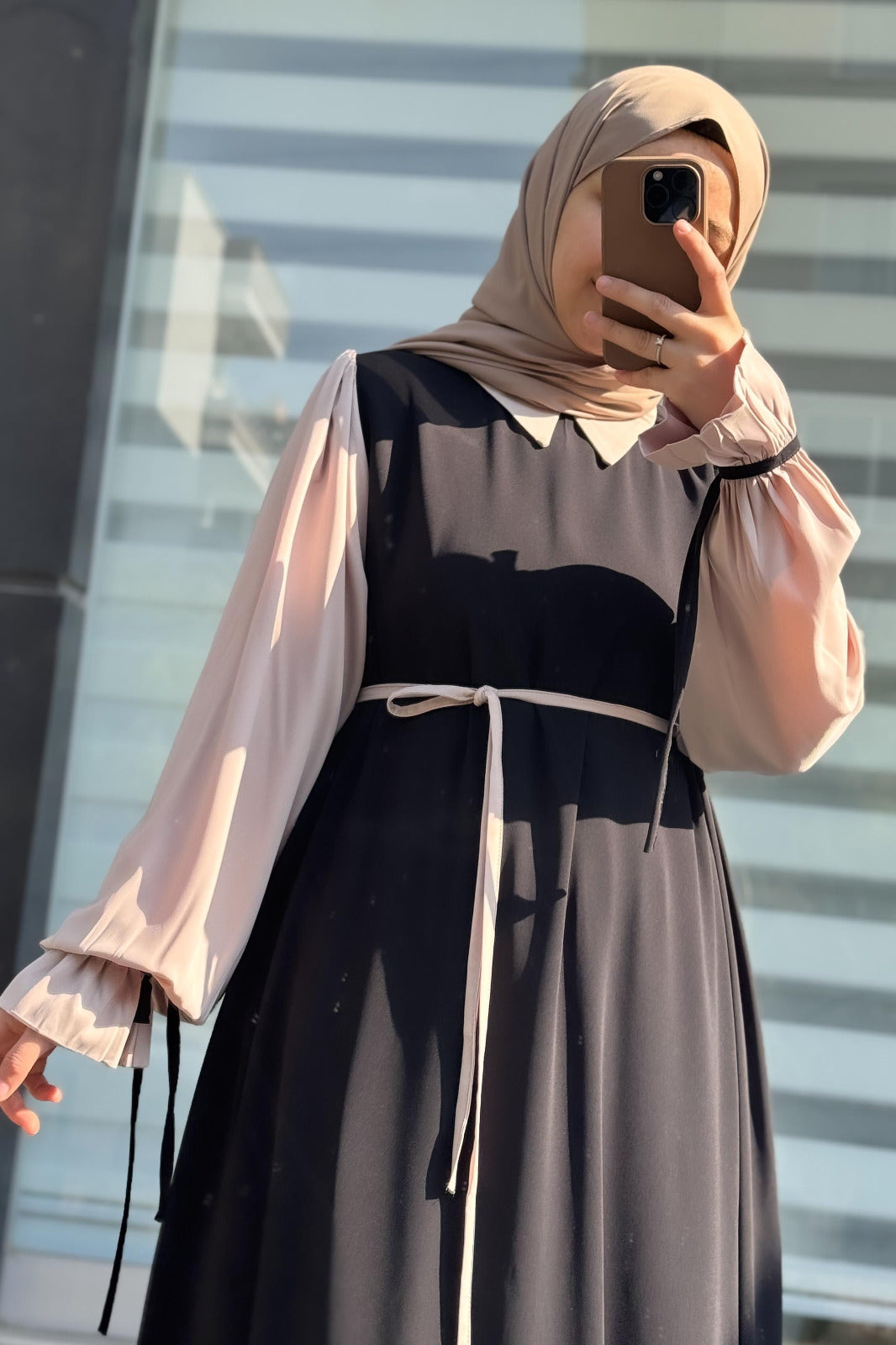 Hayat Abaya with Stoller
