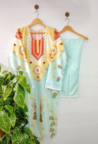 Noor-e-Falak Kurta & Trouser Set