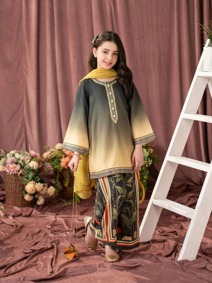 Rang-e-Noor 3-Piece Kids Suit