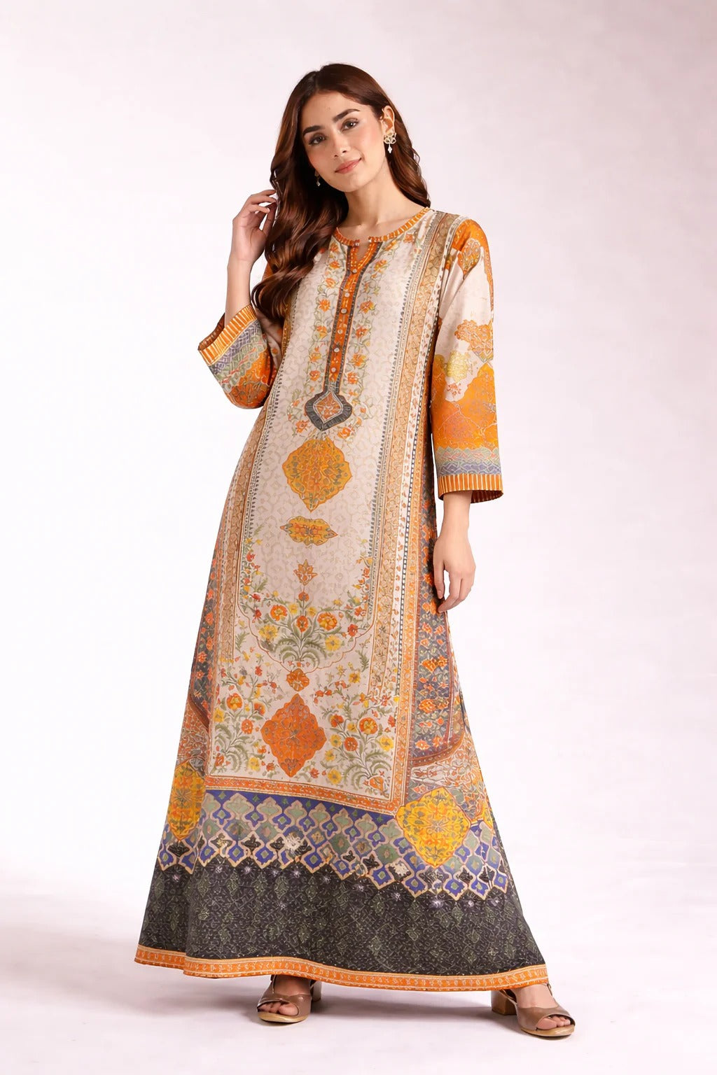 Husna 2-Piece Kurta & Trouser Set