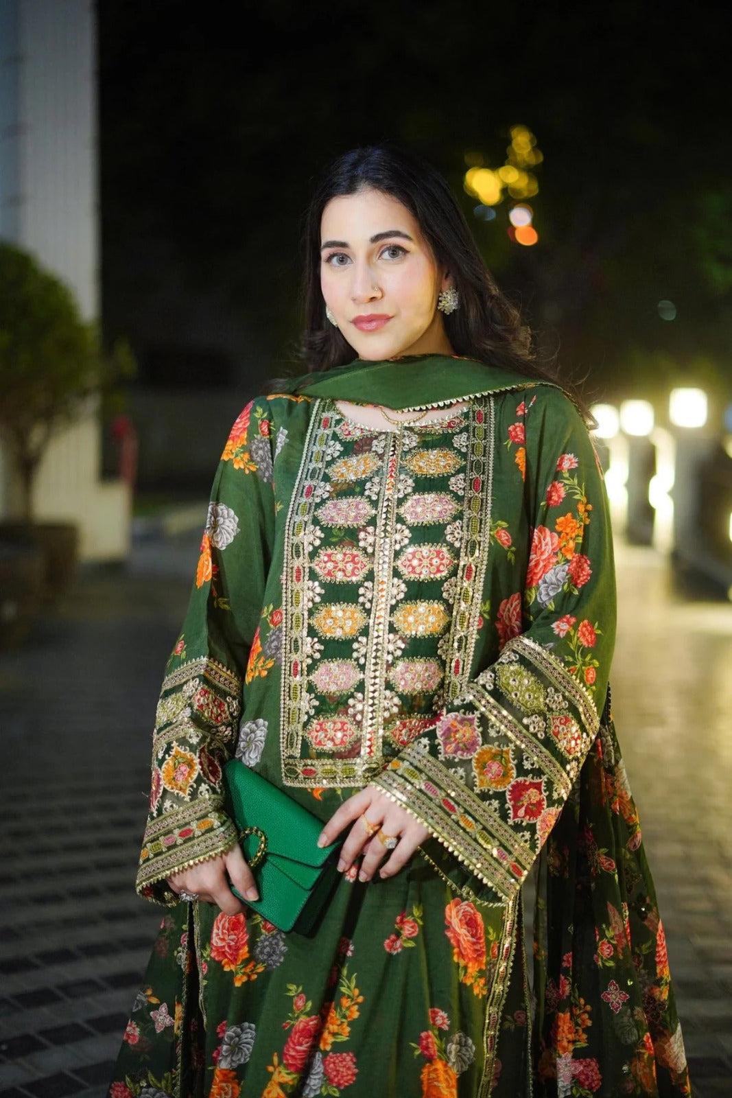 Rangzaar 3-Piece Embroidered Suit