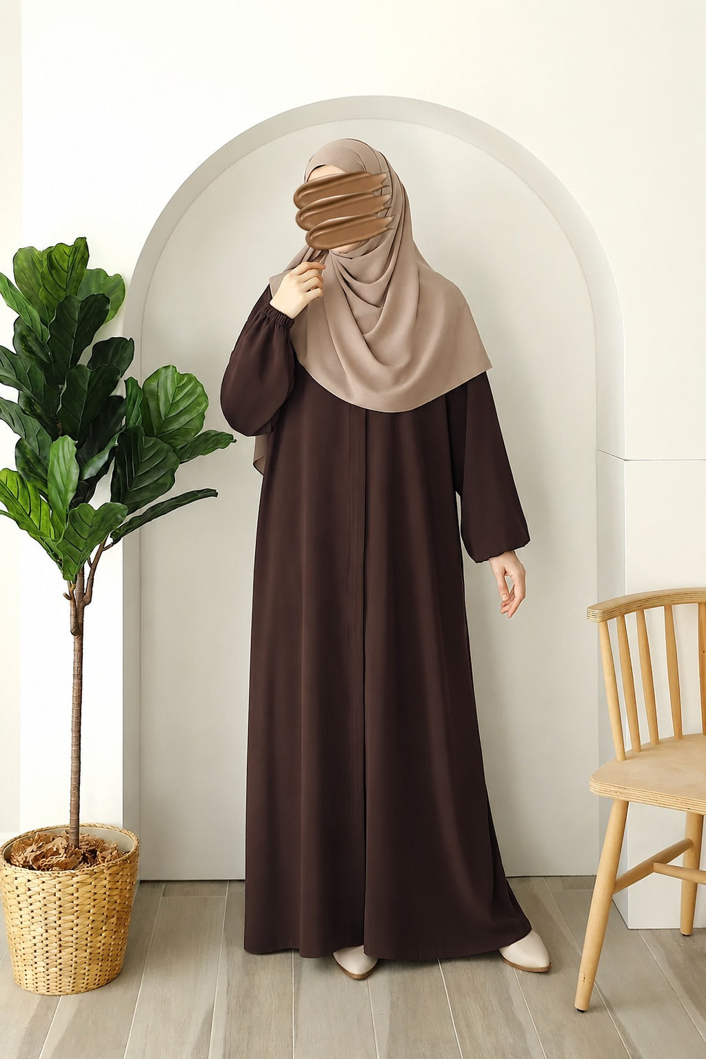 Modest Abaya with Stoller