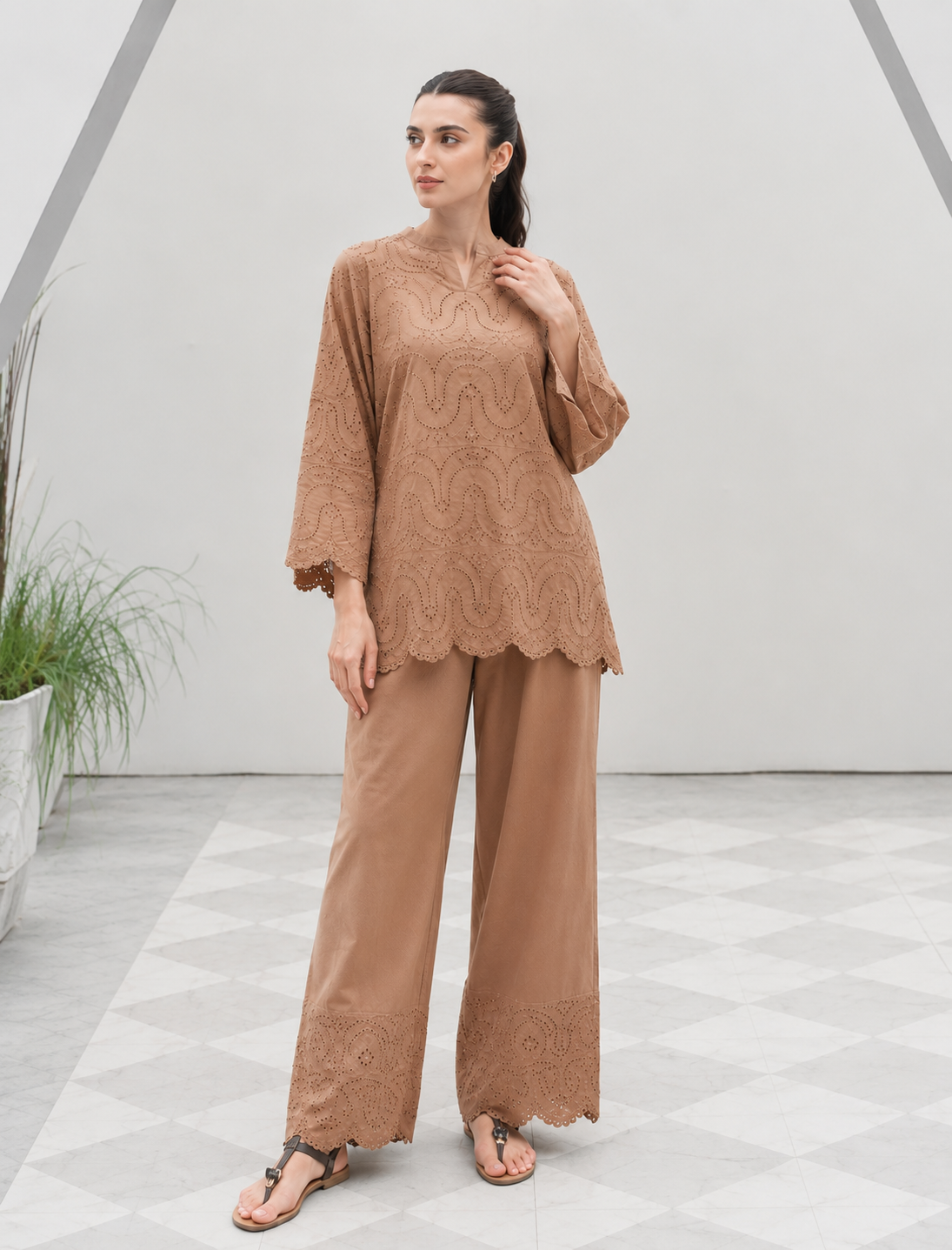 Mahrose 2-Piece Chikankari Suit