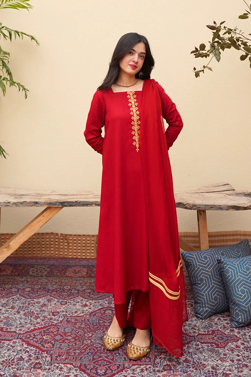 Anarkali 3-Piece Suit