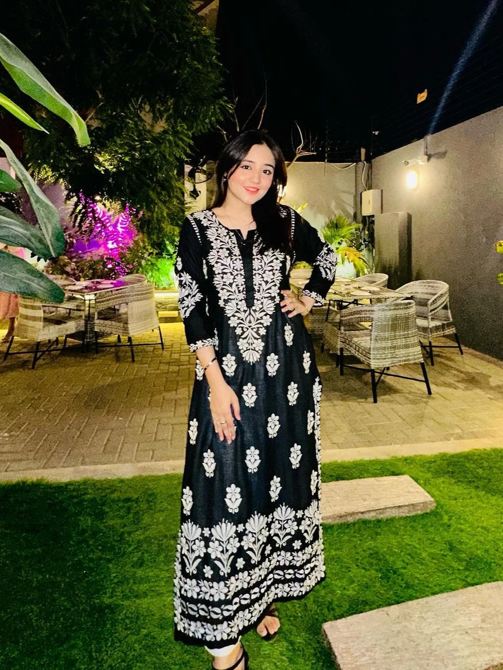 Indian Modest Embroidered Kurti