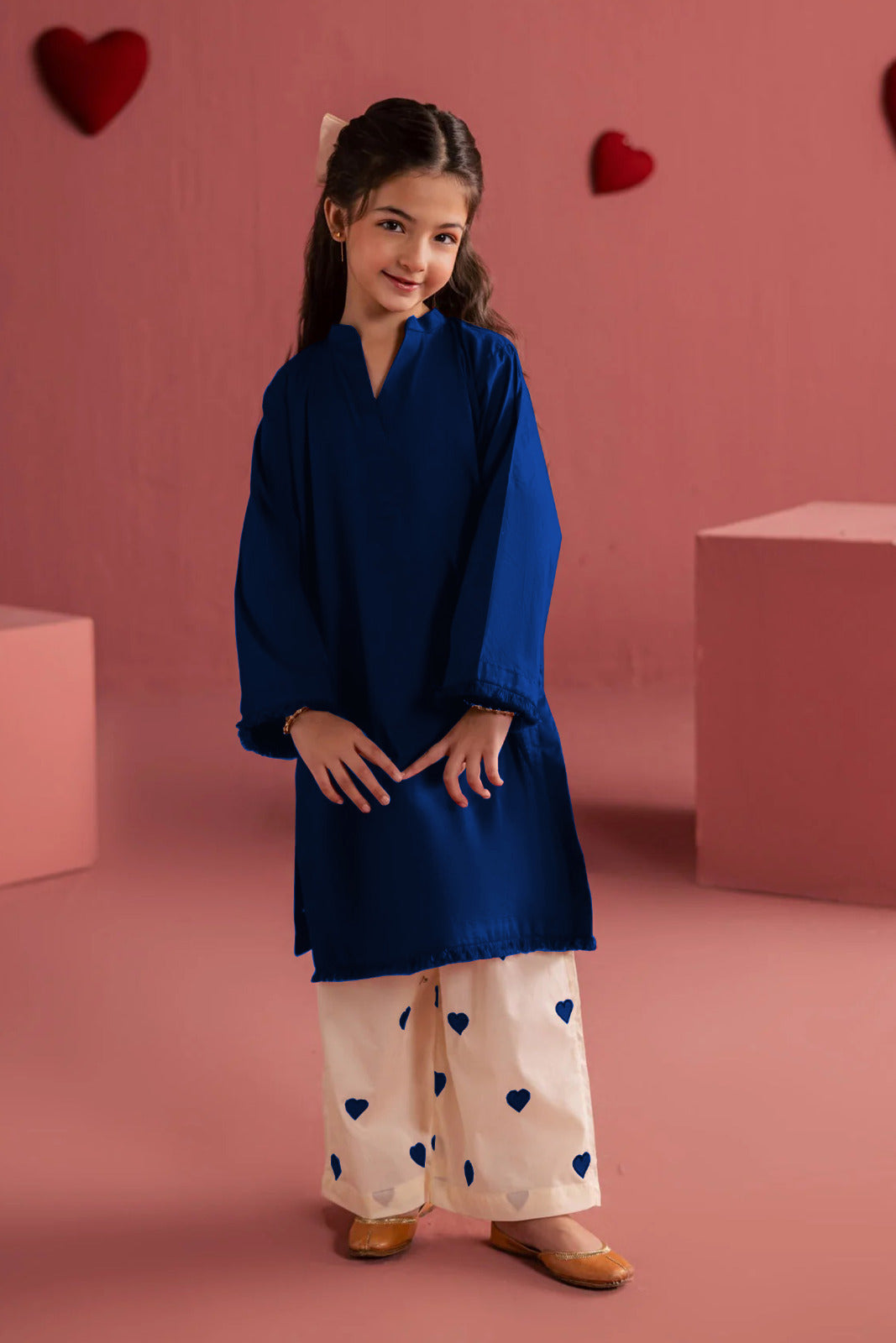 Kids Sweet Heart 2-Piece Co-ord Set
