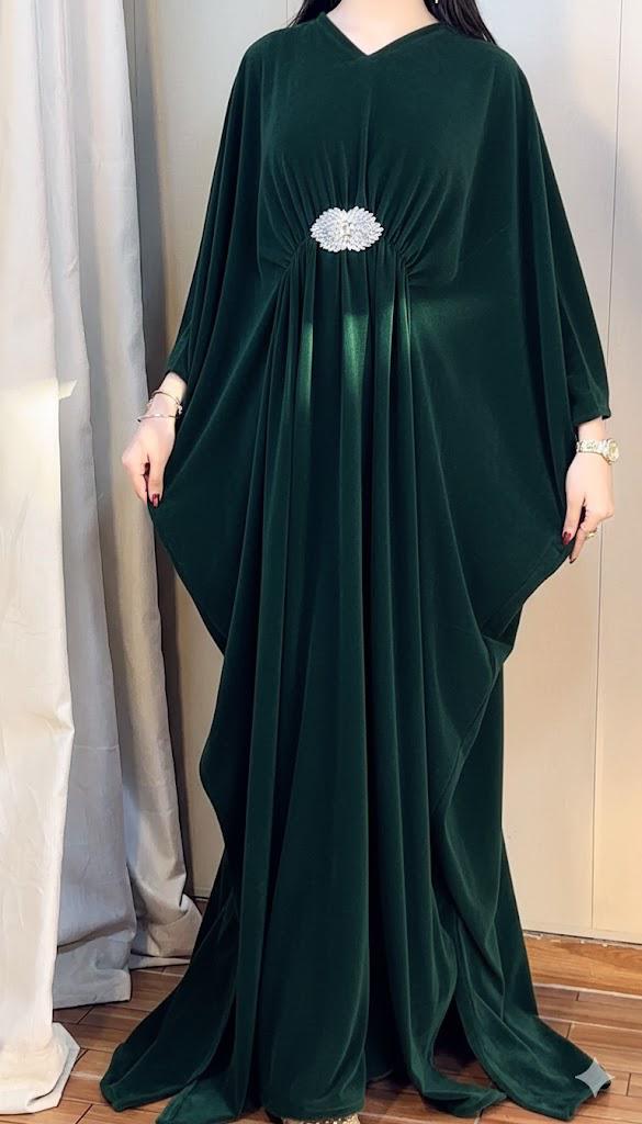Mehar-e-Naz Velvet & Silk Kaftan