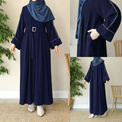 Nazhat Abaya with Belt & Stoller